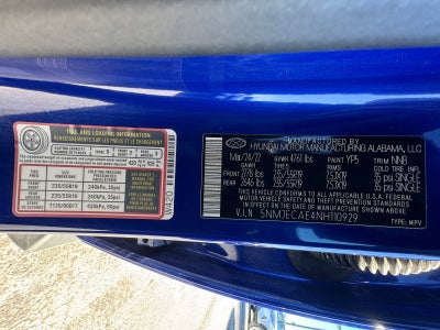 2022 Hyundai Tucson Limited