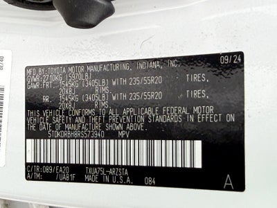 2024 Toyota Highlander XSE