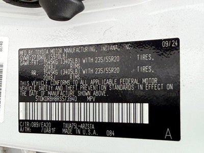 2024 Toyota Highlander XSE