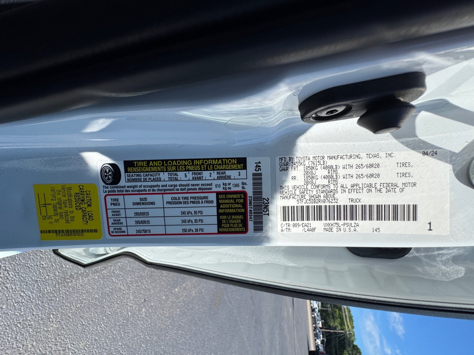 2024 Toyota Tundra 4WD Truck Limited Hybrid