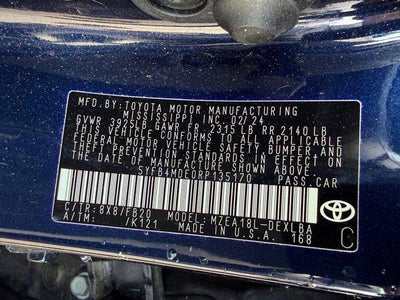 2024 Toyota Corolla LE