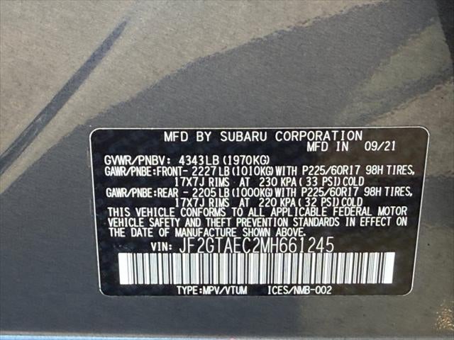 2021 Subaru Crosstrek Premium