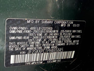 2023 Subaru Forester Limited