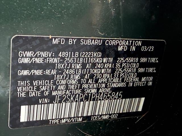 2023 Subaru Forester Limited