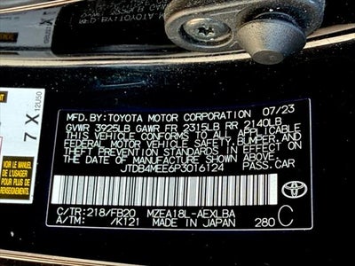 2023 Toyota Corolla LE