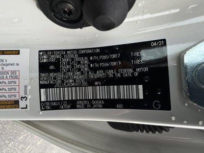 2021 Toyota 4Runner TRD Pro