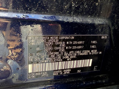 2025 Toyota RAV4 Hybrid XLE