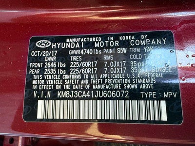 2018 Hyundai Tucson SEL