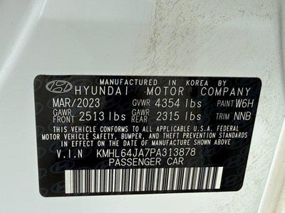 2023 Hyundai Sonata SEL