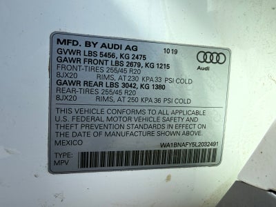 2020 Audi Q5 Premium Plus