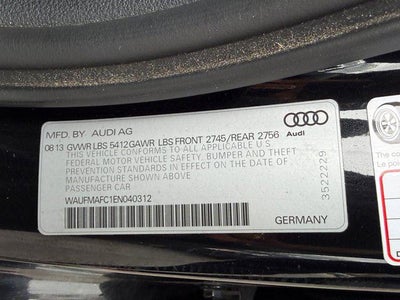 2014 Audi A6 3.0L TDI Premium Plus