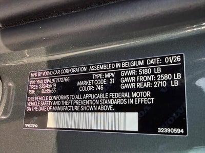 2026 Volvo V60 Cross Country Ultra