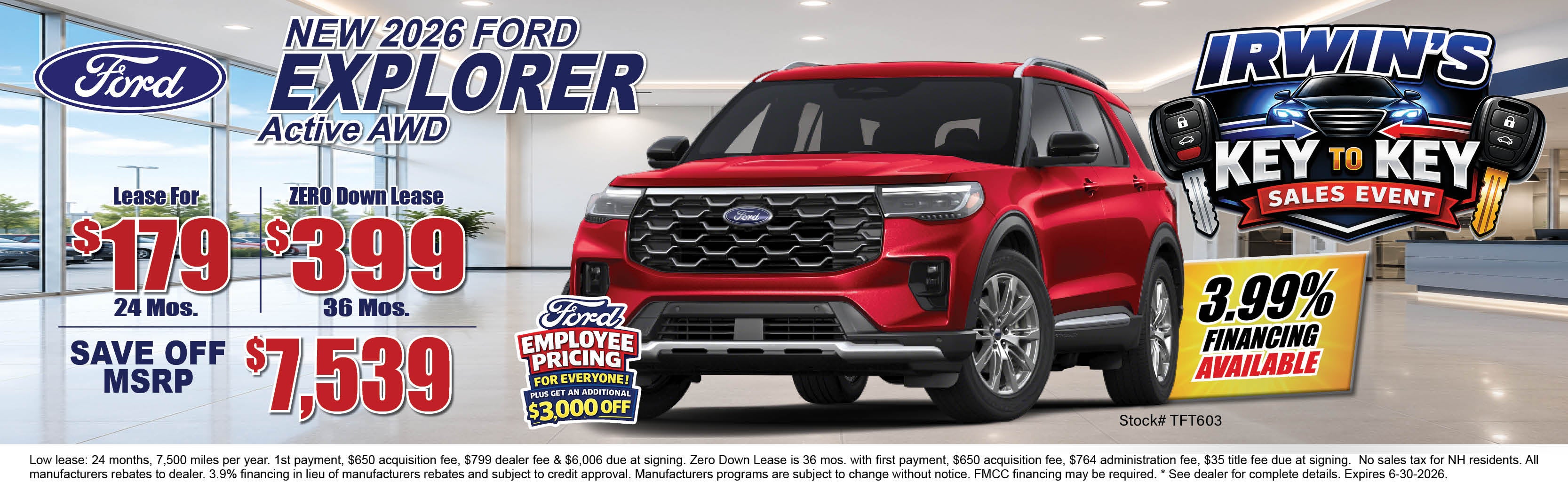 Irwin Ford Specials