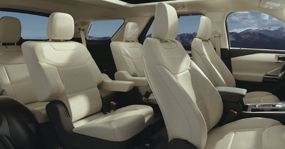 Ford Explorer sport interior