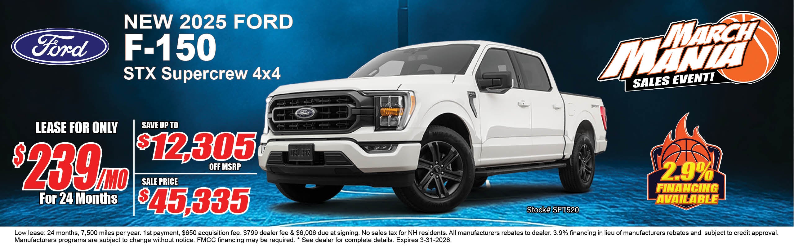 Irwin Ford Ad Banner