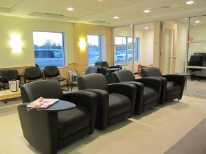Irwin Ford Lincoln of Laconia, NH's Brand New Waiting Area